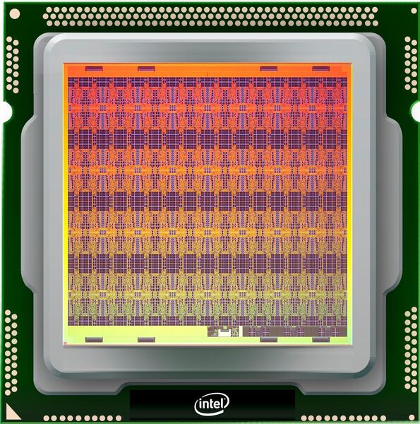 Selbstlernender Neuromorphic-Testchip von Intel (Codename: Loihi). (Intel Corporation)