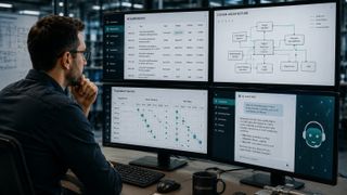 AI-driven Systems Engineering automatisiert die Analyse komplexer Anforderungen und macht den Entwicklungspfad bis hin zum finalen Audit transparent und auditierbar. (Bild: Burger Engineering)