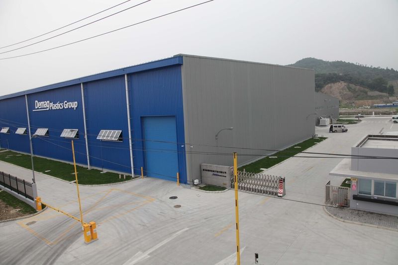 Sumitomo (SHI) Demag hat in die Zukunft gedacht, und bei der Werksplanung auch künftiges Wachstum berücksichtigt. (Bild: Sumitomo)