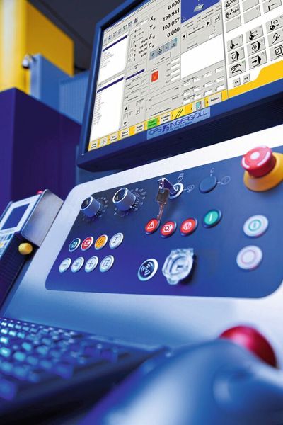 The Competition line machine is equipped with the new Eagle PowerSpark One control system. (OPS Ingersoll)