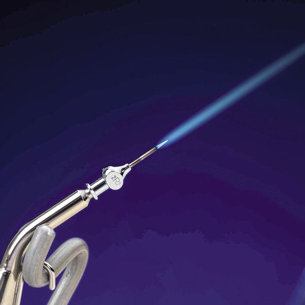 Eine Mikroflamme. (Bild: Mig-o-mat)