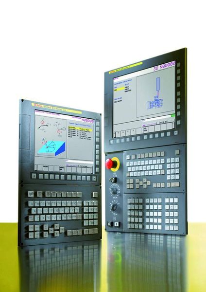 Bild 3: Für anspruchsvolle und komplexe Bearbeitungen geeignet: die CNC der Serien 30i-A und 31i-A5 von Fanuc.Bilder: Fanuc GE (Archiv: Vogel Business Media)