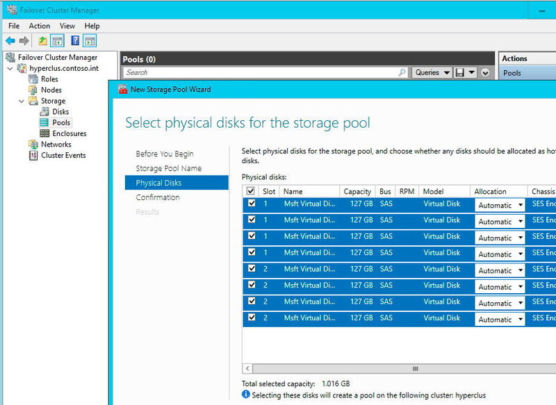 Storage Spaces Direct bieten Software-Definied Storage-Funktionen in Windows Server 2016, die auch Storage-Tier-Funktionen enthalten. (Joos / Microsoft)