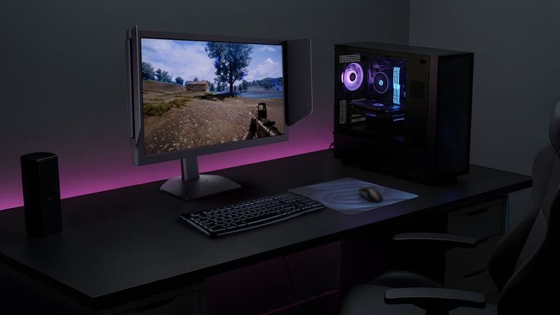 Die neuen Zowie-Monitore hat Benq für semiprofessionelle oder professionelle E-Sports-Spieler entwickelt. Sie sollen vor allem in Battle-Royale-Turnieren bei Games wie Fortnite, PUPB oder Apex Legends Vorteile bringen.(Bild: ©  mest selda blessun - stock.adobe.com, Benq)