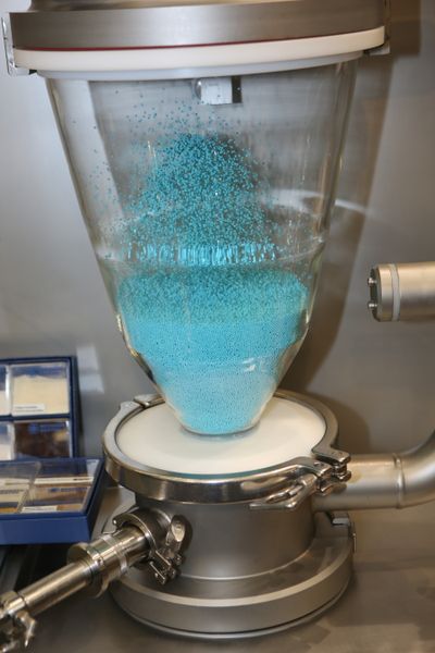 Erste Impressionen von der diesjährigen Powtech in Nürnberg. (Bild: Nürnberg Messe)
