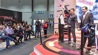 Neues Format auf der Cemat: der Logistics Fight Club mit drei „Wortgefechten“ pro Messetag in der Speakers’ Corner. (Deutsche Messe)