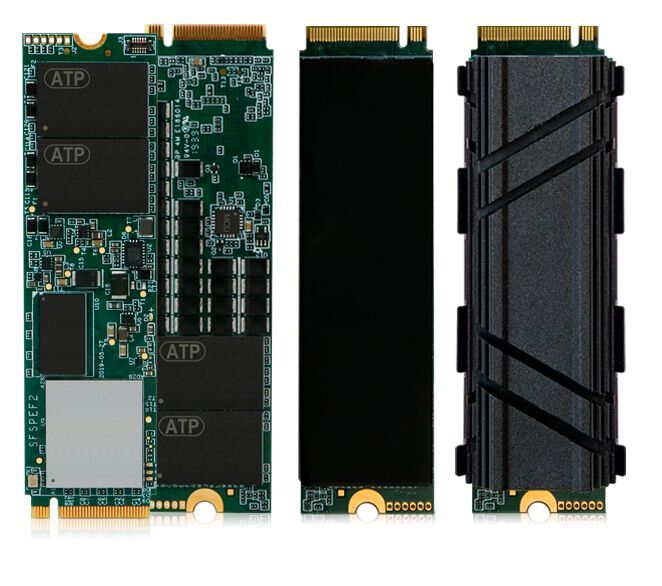 Die M.2 SATA-/NVMe-SSDs sind sowohl in doppel- als auch in einseitiger Ausführung erhältlich. 