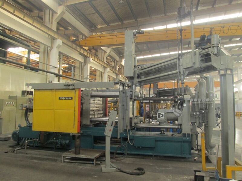This picture shows one of Ningbo Boli’s four Italpresse IP750T high pressure die casting machines. (Italpresse Gauss)