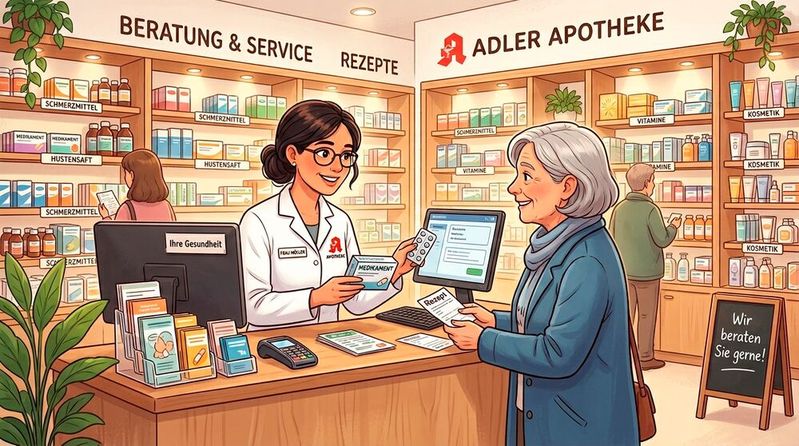 Apotheken können künftig noch mehr Dienstleistungen anbieten.(Bild:  Gemini / KI-generiert)
