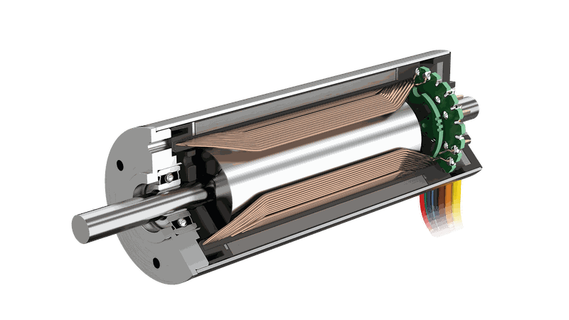 Herzstück der hochleistungsfähigen Antriebslösungen von Ultra Motion sind die bürstenlosen DC-Motoren der BP4-Familie, die im Co-Engineering exakt an die Anforderungen der Anwendungen angepasst wurden.(Bild:  Faulhaber)