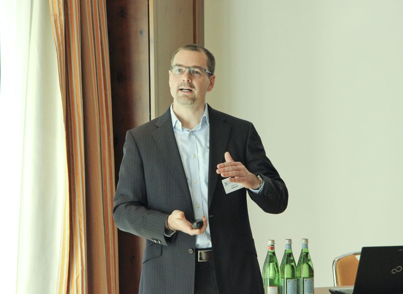 Converged Infrastructure? Hyper-Convergence? Integrierte Systeme? Datenvirtualisierung? Diese Fragen klärte Tobias Frei, SimpliVity, in seinem Technik-Workshop. (Vogel IT-Akademie)