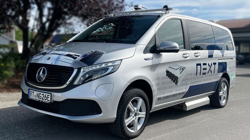 Ein Demofahrzeug für Drive-by-Wire-Technik von Arnold NextG.