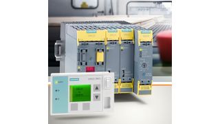 Mit Sirius 3SK2 präsentiert Siemens ein Sicherheitsschaltgerät mit mehreren Sicherheitsfunktionen auf kleinstem Raum. Mit der anwenderfreundlichen Drag & Drop-Parametrieroberfläche werden Sicherheitsfunktionen einfach erstellt und optional um Test- und Diagnosefunktionen ergänzt. (Bild: Siemens)