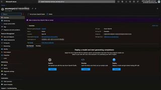 Verwalten eines Dienstes in Azure OpenAI. (Bild: Joos / Microsoft)