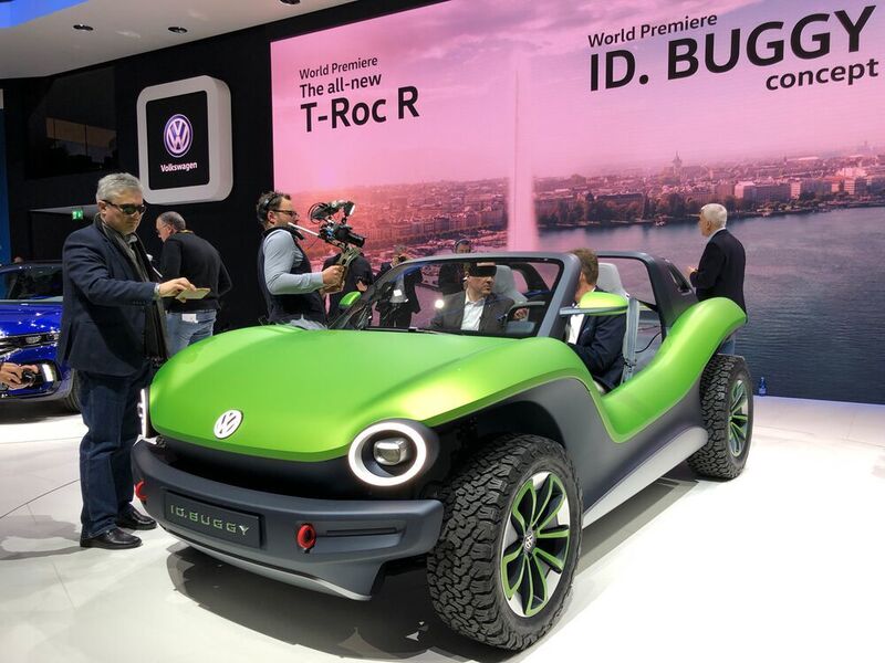Volkswagen zeigt mit dem ID Buggy eine weitere E-Vision.  (Michael Gebhardt/SP-X)