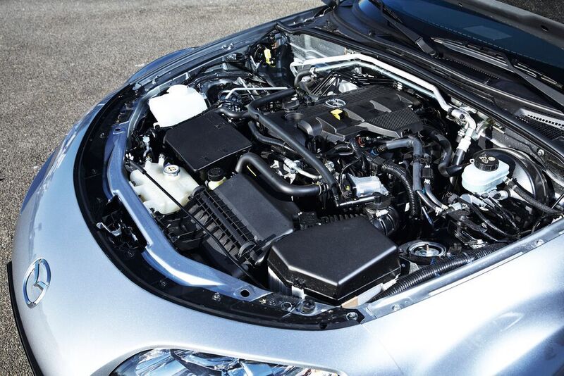 Bei den Motoren bietet der MX-5 die Wahl zwischen 126 oder 160 PS. (Mazda)