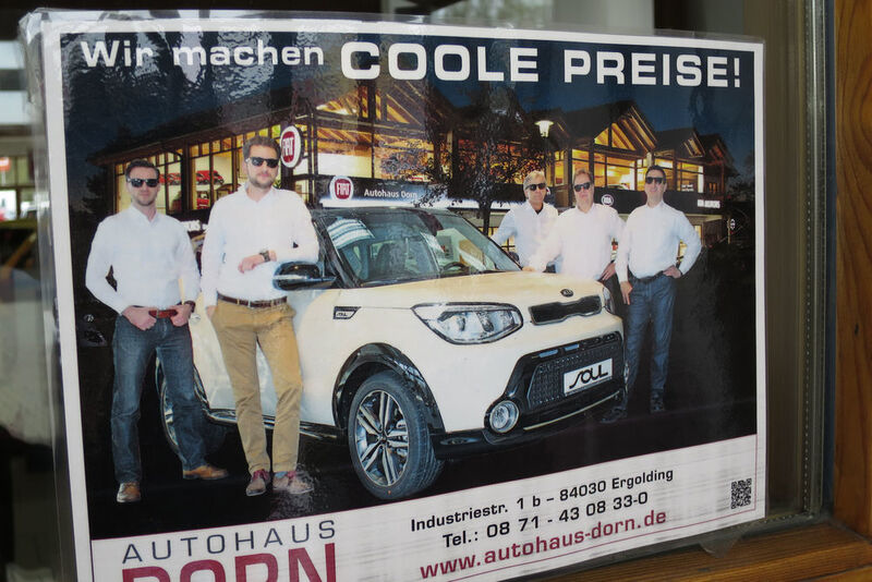 Coole Typen, coole Preise: Das Verkäuferteam vom Autohaus Dorn. (Lulei)