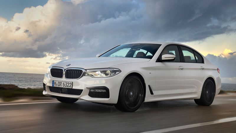 In der Oberklasse hat der BMW 540i mit 44,4 Prozent noch immer am meisten Werterhalt. (Bild: Bernhard Limberger/BMW)