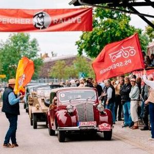 Im Rahmen der Einbecker Oldtimertage war die PS.Speicher-Rallye eingebettet.(Bild:  PS.Speicher)