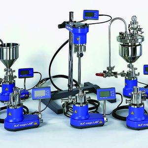 Abb. 2: Die gesamte Produktpalette der Magic Lab mit Systemen bis zum 2-Liter-Ansatzvolumen. 