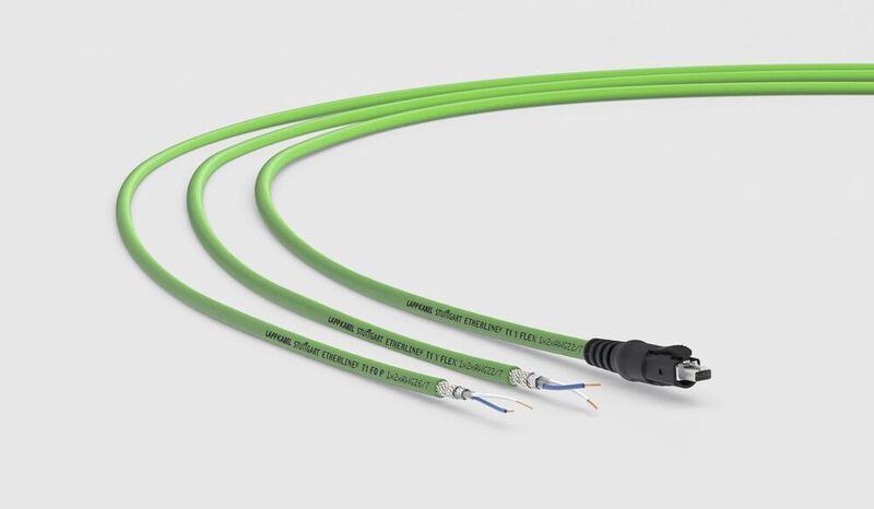 Lapp hat Single-Pair-Ethernet-Leitungen im Portfolio. Beim Steckverbinder setzt das Unternehmen auf das nach IEC 63171-6 normierte Steckgesicht.  (Lapp)