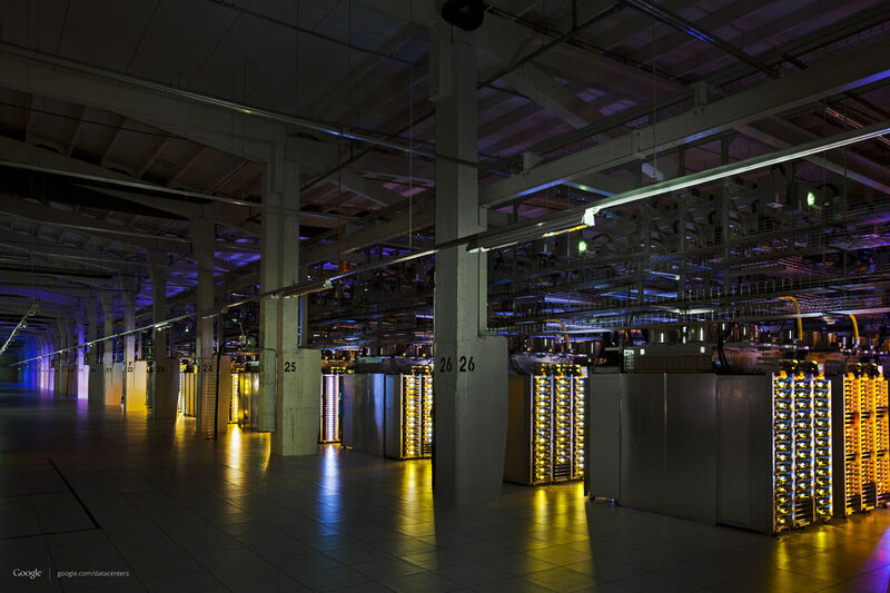 Google Datacenter: In Hamina sind die Server in einer ehemaligen Papierfabrik untergebracht. (Google)