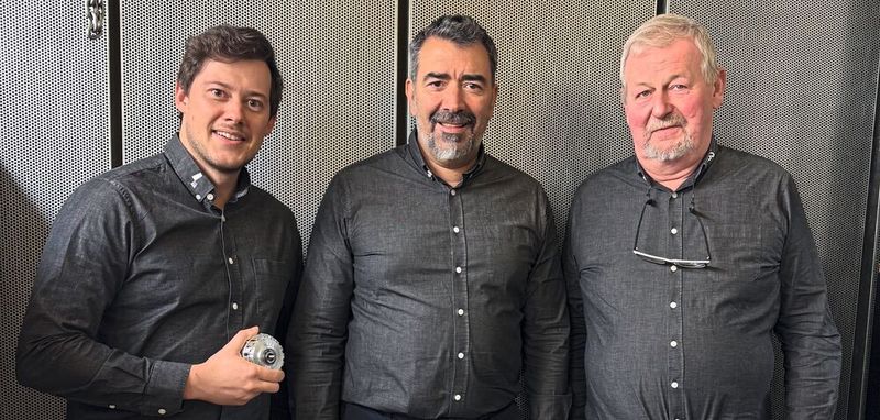 Das Gründerteam von Ailos: Pablo Lopez, Dirk Lefeber und Stein Crispel (v.l.).(Bild:  Ailos)