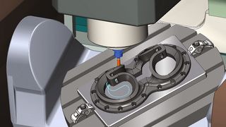 3D-Programmierung, Standardisierung, eine durchgängige Prozesskette, Virtualisierung und integrierte Lösungen sind gefragt, wenn es um die CAD/CAM-Programmierung von WZM geht.  (Bild: Intercam)