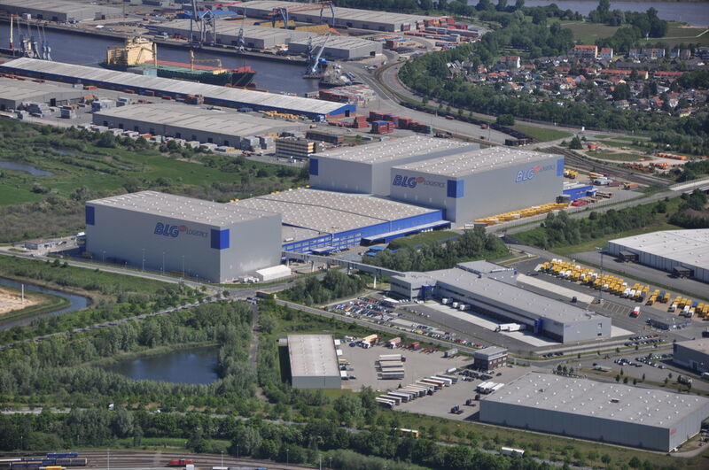 Über 50 Mio. Euro hat BLG in das 92.000 m² große Logistikzentrum in Bremen investiert. (Bild: BLG)