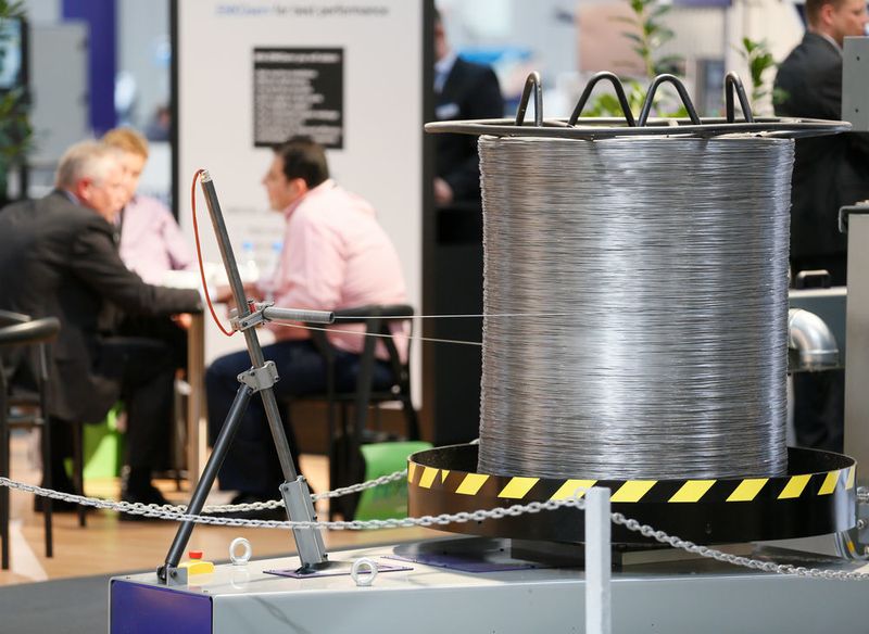 Impressionen der Tube und Wire 2016. (Messe Düsseldorf, Constanze Tillmann)