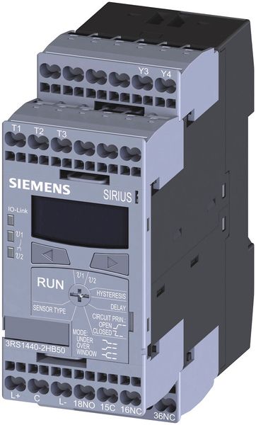 Mit dem Temperaturüberwachungsrelais Sirius 3RS1 können Temperaturen in festen, flüssigen und gasförmigen Medien erfasst werden. Über IO-Link lassen sich die Daten einfach in die Steuerung übertragen. (Siemens)