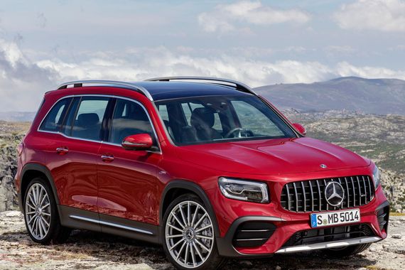 Mercedes erweitert das Motorenangebot des neuen GLB um die AMG-Version 35 4Matic.