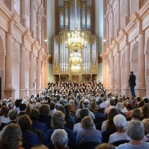Gut besucht war die Würzburger Neubaukirche bei der Verleihung des 3. Forschungsförderpreises der Vogel Stiftung ...