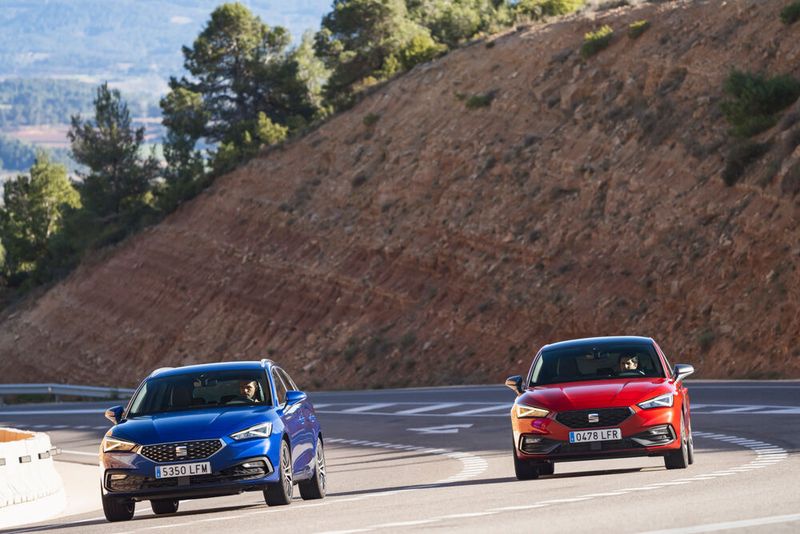 Der neue Seat Leon wird als Fünftürer rund 20.000 Euro kosten, der parallel anlaufende Kombi namens ST liegt etwa 1.000 Euro darüber. (Seat)