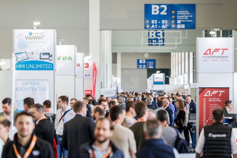 Die all about automation in Friedrichshafen wächst: Sowohl bei der Besucherzahl als auch bei der Anzahl der Aussteller hat die Automationsplattform am Bodensee um mehr als 20 Prozent zugelegt. (Bild: Easyfairs)