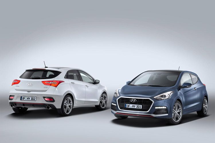 Hyundai bietet künftige neue Topmodelle für i30 Fünftürer und Coupé an. (Foto: Hyundai)