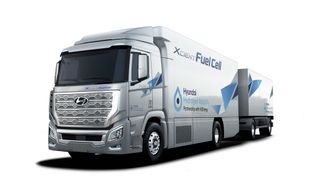 Hyundai will im kommenden Jahr die ersten 50 Brennstofzellen-Lkw in der Schweiz ausliefern. (Hyundai)