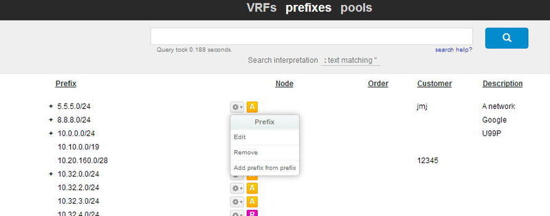 Prefix, Pools und VRFs lassen sich jederzeit nachträglich verwalten. (Joos)