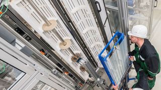 Pilotanlagen zur chemischen Konversion und Aufarbeitung von Kraftstoffen und Kraftstoffadditiven am Fraunhofer CBP in Leuna: Hochdruck-Strömungsrohrreaktor. (Fraunhofer CBP/Norbert Michalke)