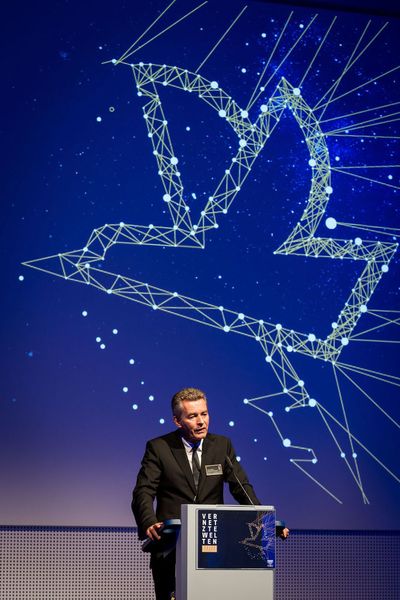 Die Laudatio von Detlef Braun, Messe Frankfurt, in der Kategorie 