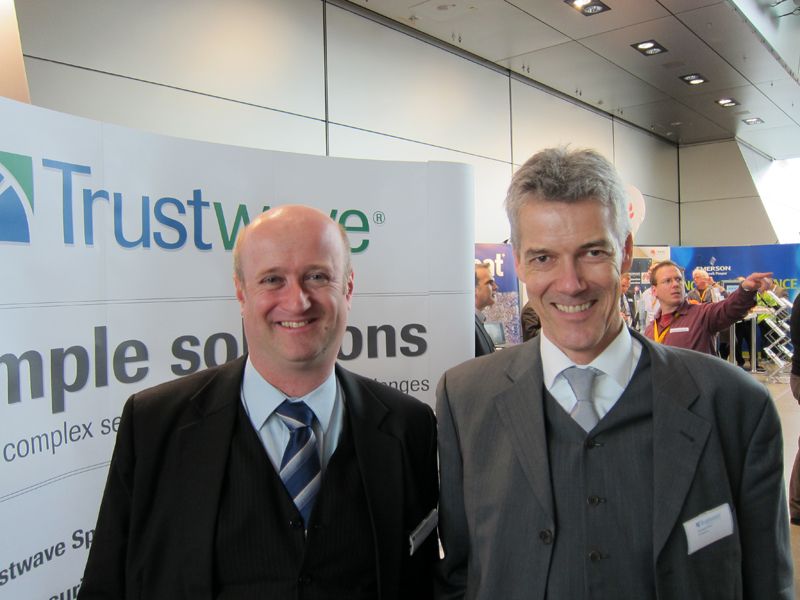 v. l. Günther Schoepf und Bernhard Reich, Trustwave  (IT-BUSINESS)