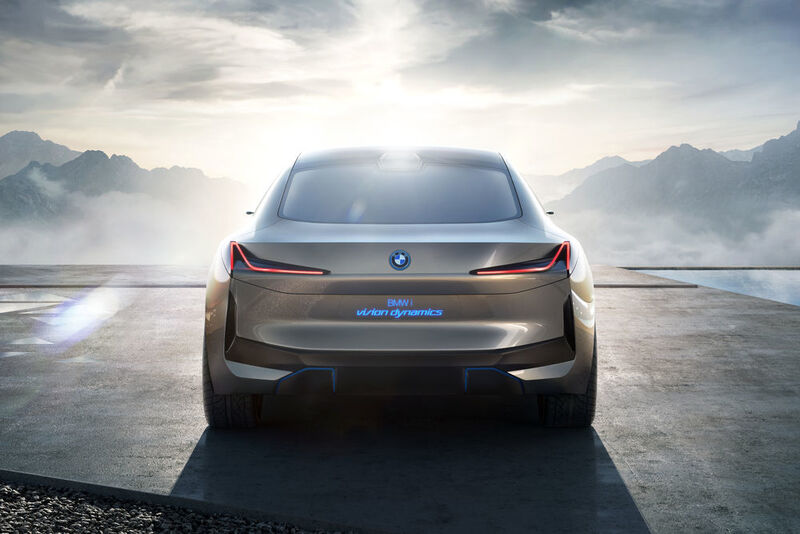 Mit der Studie zeigte BMW seine Vorstellung eines künftigen Elektromodells zwischen i3 und i8. (BMW)