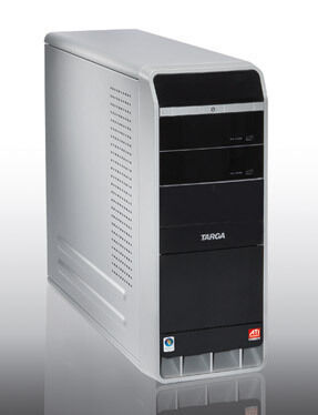 Der Desktop-PC Targa Ultra 8521 hat ein eingebautes HD-DVD-Laufwerk. (Archiv: Vogel Business Media)