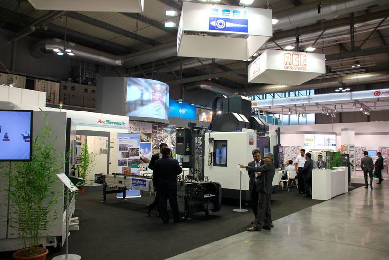 Impressionen von der EMO Mailand 2015. (Sonnenberg)
