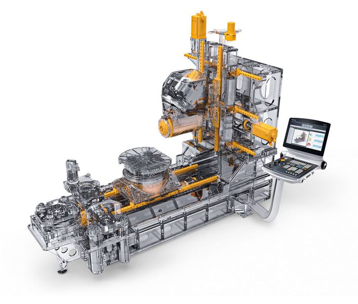 Mit intelligenter Sensorik und vernetzter Celos App demonstriert die mit Schaeffler gemeinsam entwickelte Werkzeugmaschine 4.0 von DMG Mori die Möglichkeiten der Digitalisierung unter anderem in der vorausschauenden Wartung. (DMG Mori)