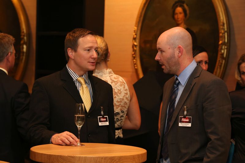 Magnus Michael (l.), MICHAEL TELECOM, und Manuel Grabmann, ALLNET (IT-BUSINESS)