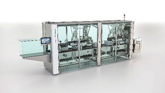 Mit dem Kliklok ACC präsentiert Syntegon auf der FACHPACK erstmals in Europa den Kartonverschließer, gemacht für Unternehmen, die auf Geschwindigkeit und Flexibilität für effiziente und zuverlässige Verpackungsprozesse setzen. (Bild: Syntegon)