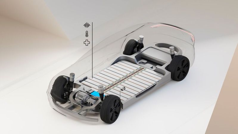 NXP hat eine Methode entwickelt. Batteriezellendiagnostik in Laborqualität direkt ins Elektrofahrzeug zu bringen.(Bild:  NXP)