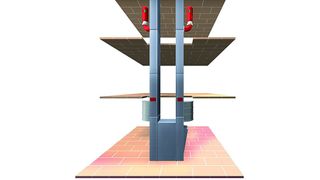 Darstellung der Sicherheitseinrichtungen am Elevatorfuß. (Bild: Rembe)