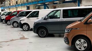 Der Absatz von VW Nutzfahrzege verlief 2019 eher schleppend. (Seyerlein/»kfz-betrieb«)